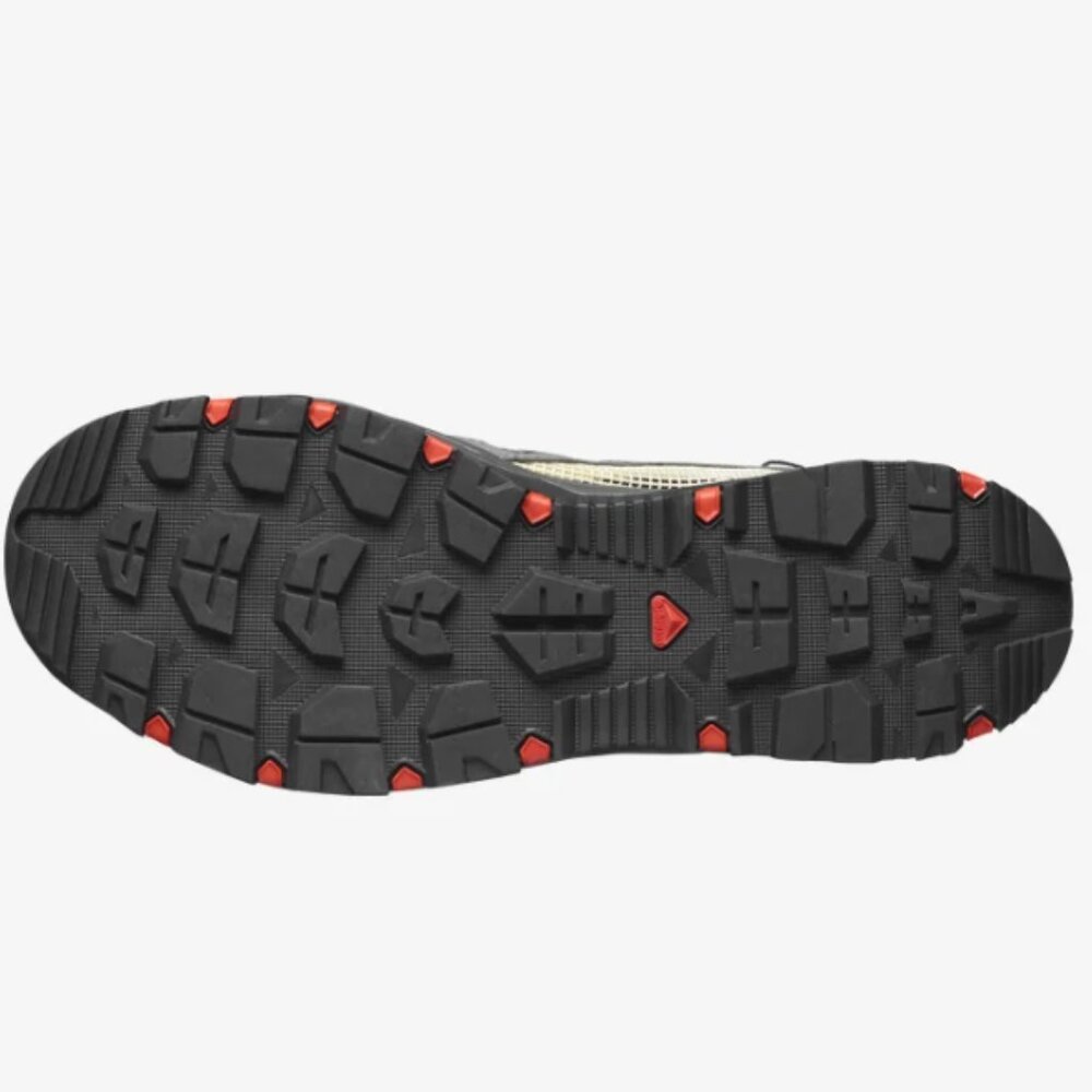 NEW Salomon TECHAMPHIBIAN 5 Men's Water Shoes Size 9.5 Pewter/Moth/Fiery Red - Picture 6 of 15